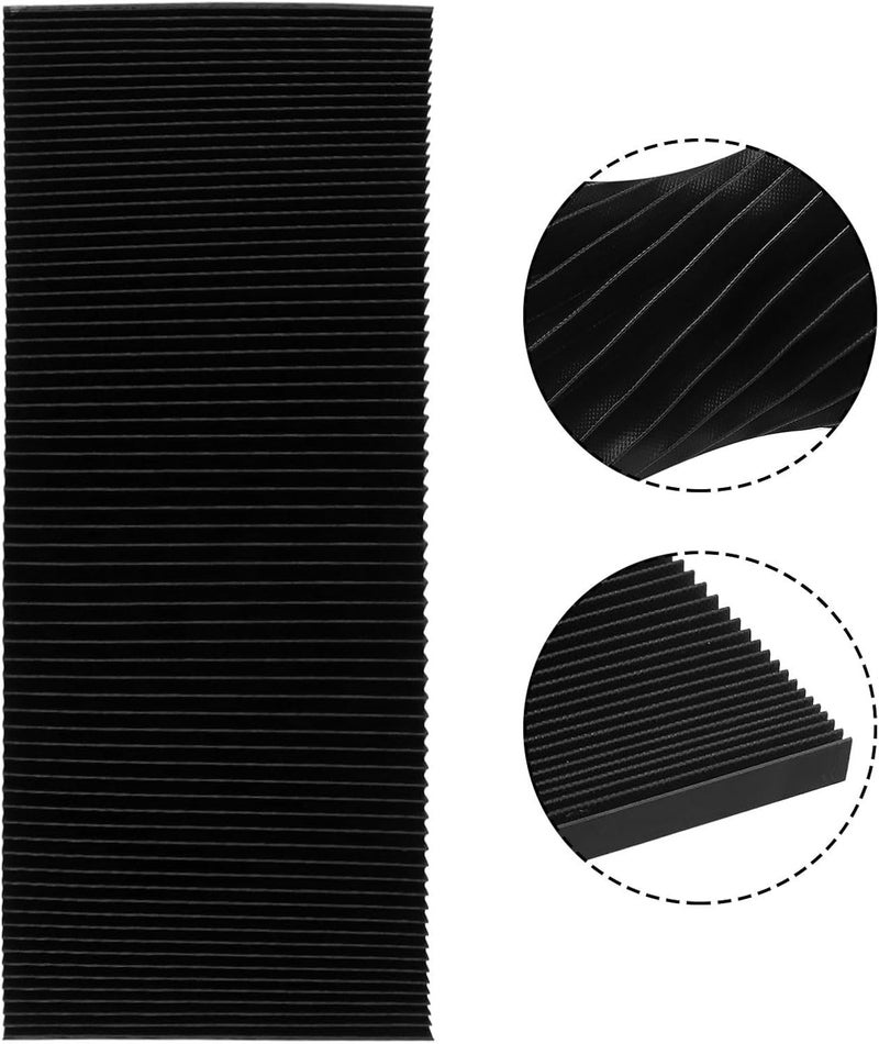 Clashpower CNC Machine Accordion Cover,Milling Machine Flexible Protective Cover,Bellows Protective Cover(150mm) - Image 5